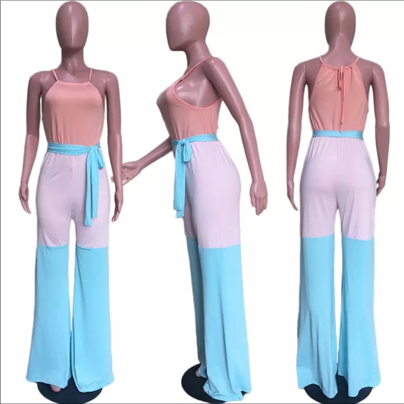 Color Block Jumpsuit - Picture 3 of 3